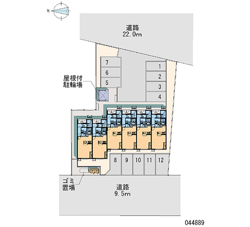 44889 월정액 주차장