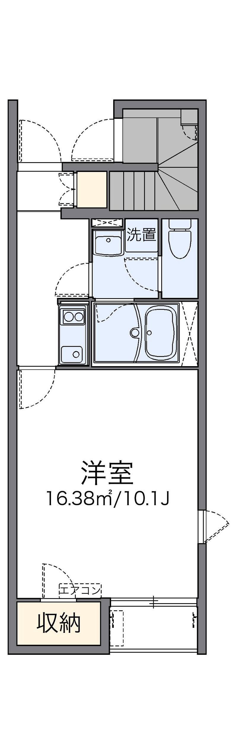 レオネクストハピネス 間取図