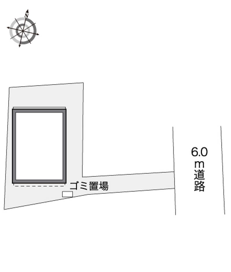 レオパレスフルール 配置図