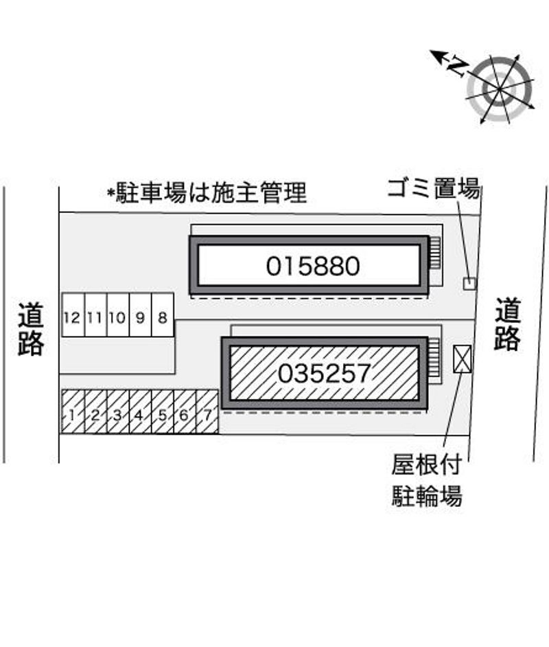 レオパレスディモア洋光台 配置図