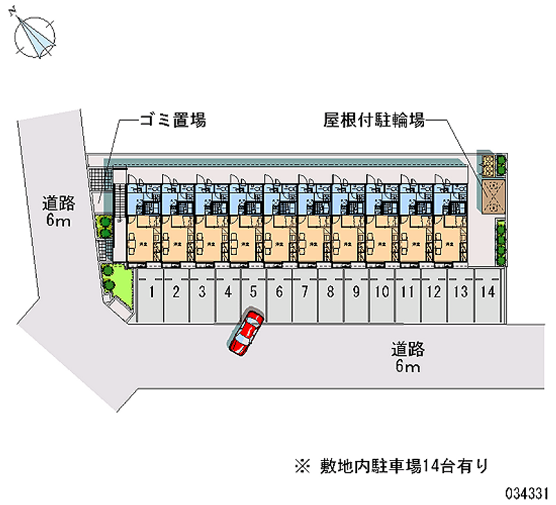 34331 Monthly parking lot