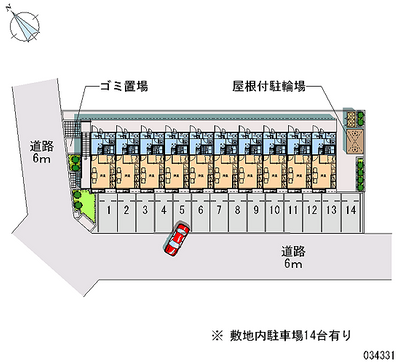 34331 Monthly parking lot