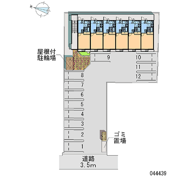 レオパレスじょいはうす 月極駐車場