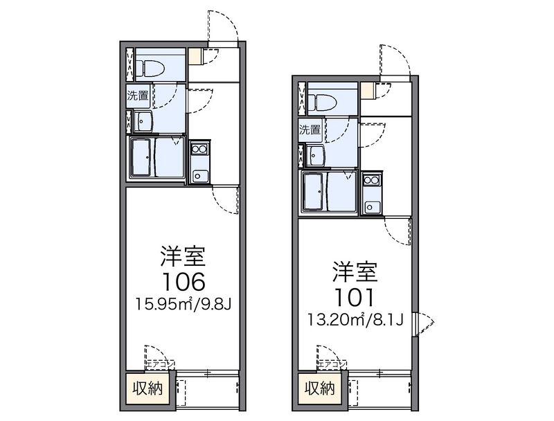 レオネクストオリーブ 間取図