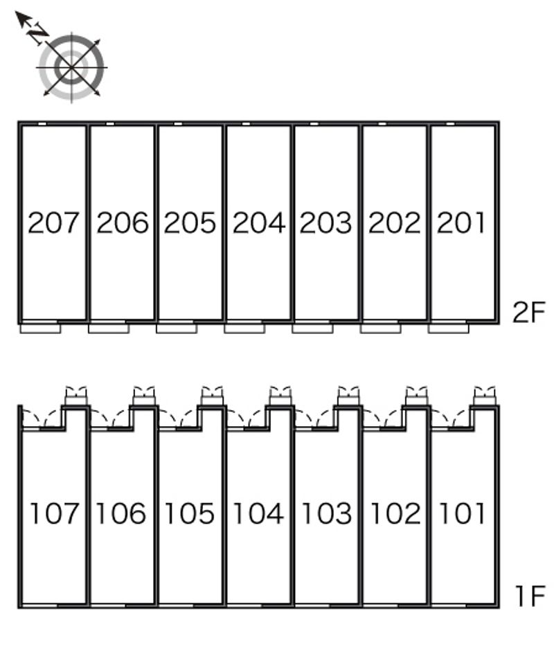 レオネクスト和 間取配置図
