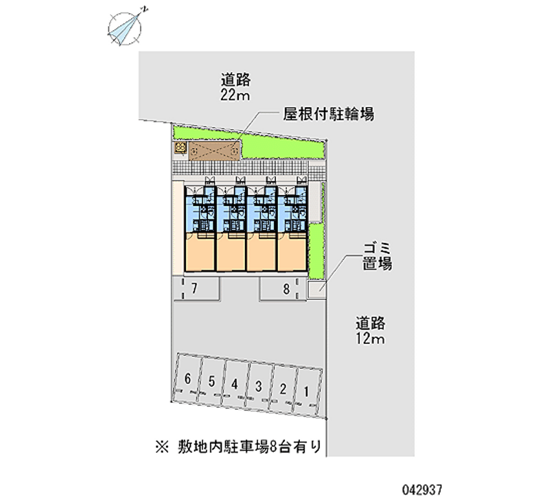 レオネクスト蓮 月極駐車場