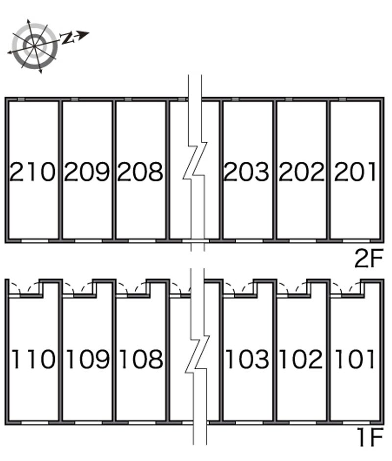 レオネクストキャピタルカトル 間取配置図