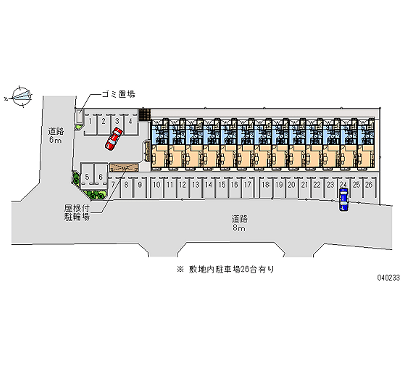 40233月租停車場