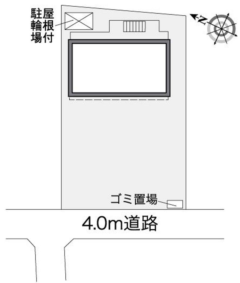 レオパレス千手 配置図