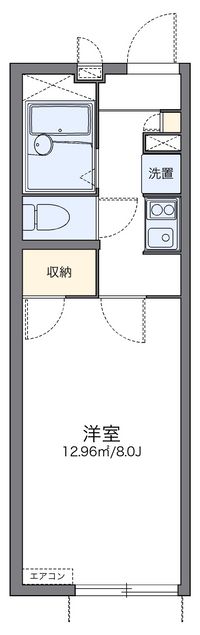 レオパレスステラ 間取り図