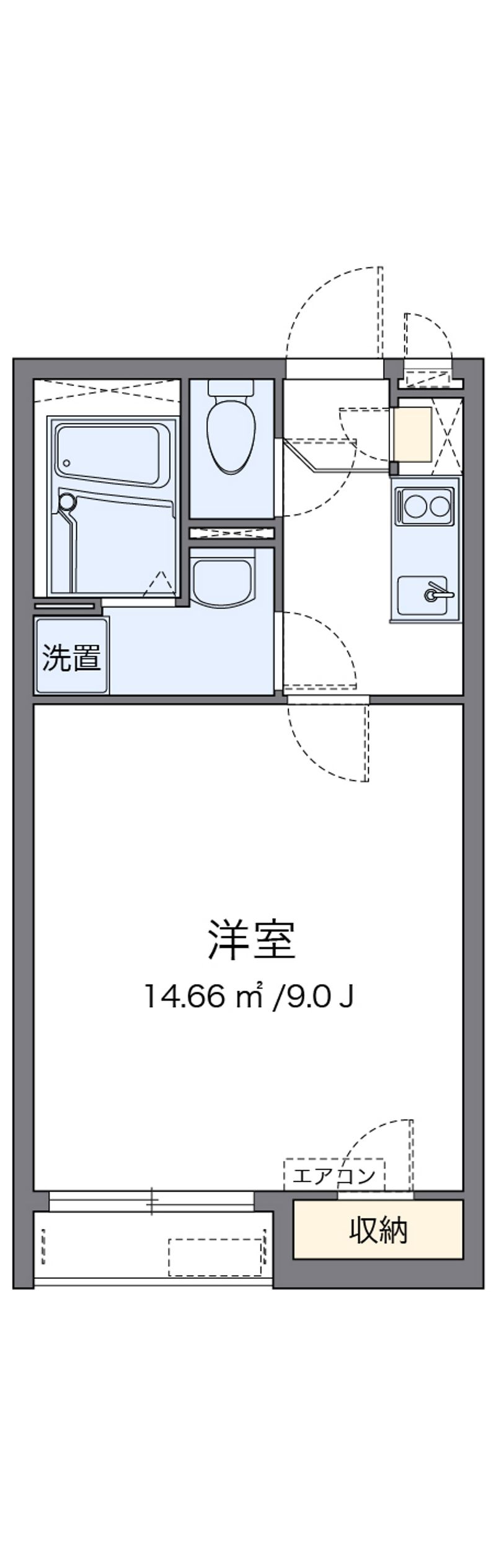 クレイノラ　ルーチェ 間取図