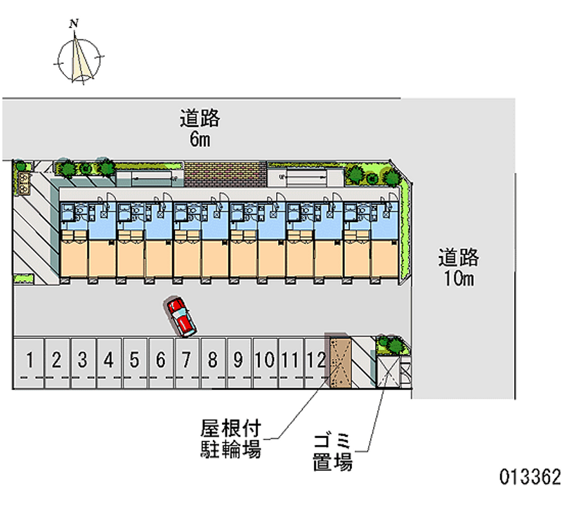 13362月租停車場