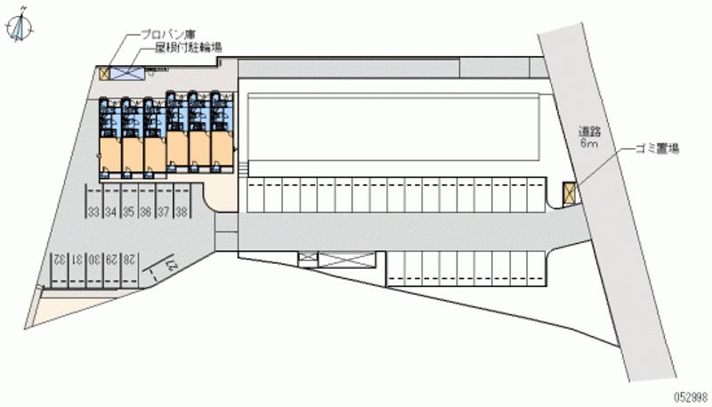 レオネクストクレールⅡ 月極駐車場