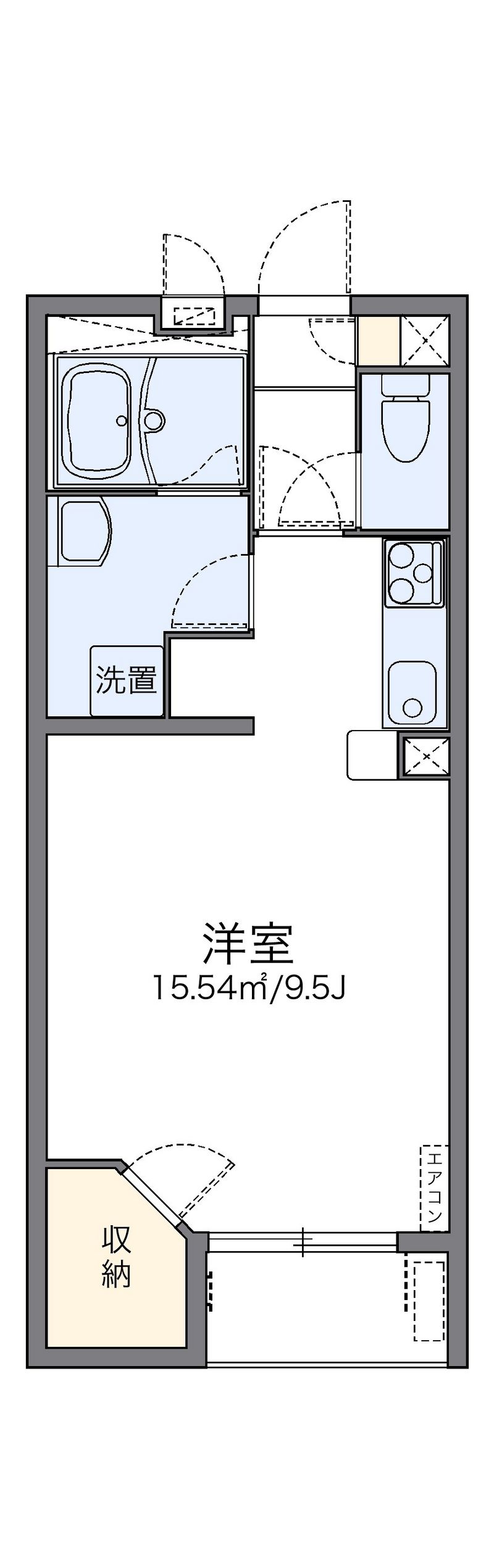 レオネクストグランパール久住 間取図