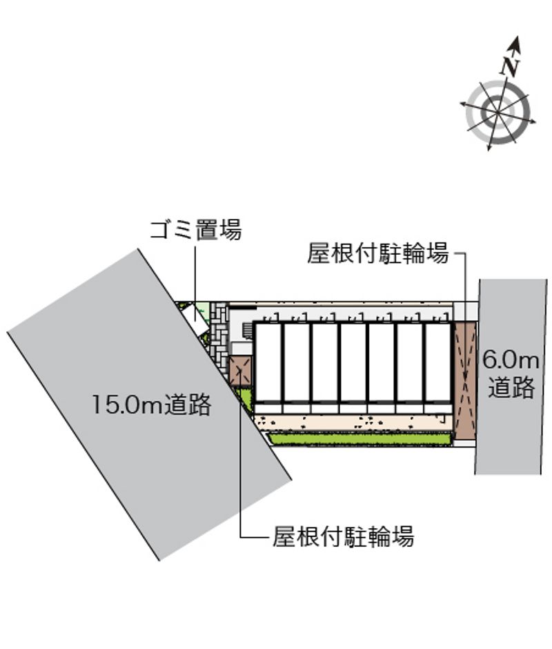 クレイノオーシャンパル 配置図