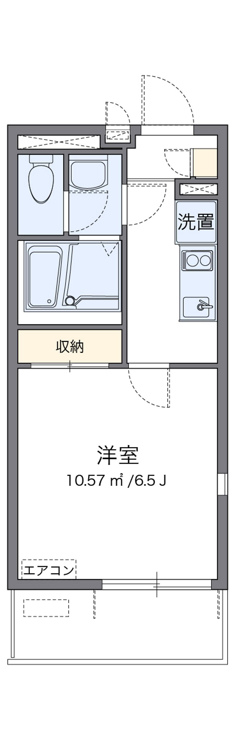 レオネクストアンビエントⅡ 間取図