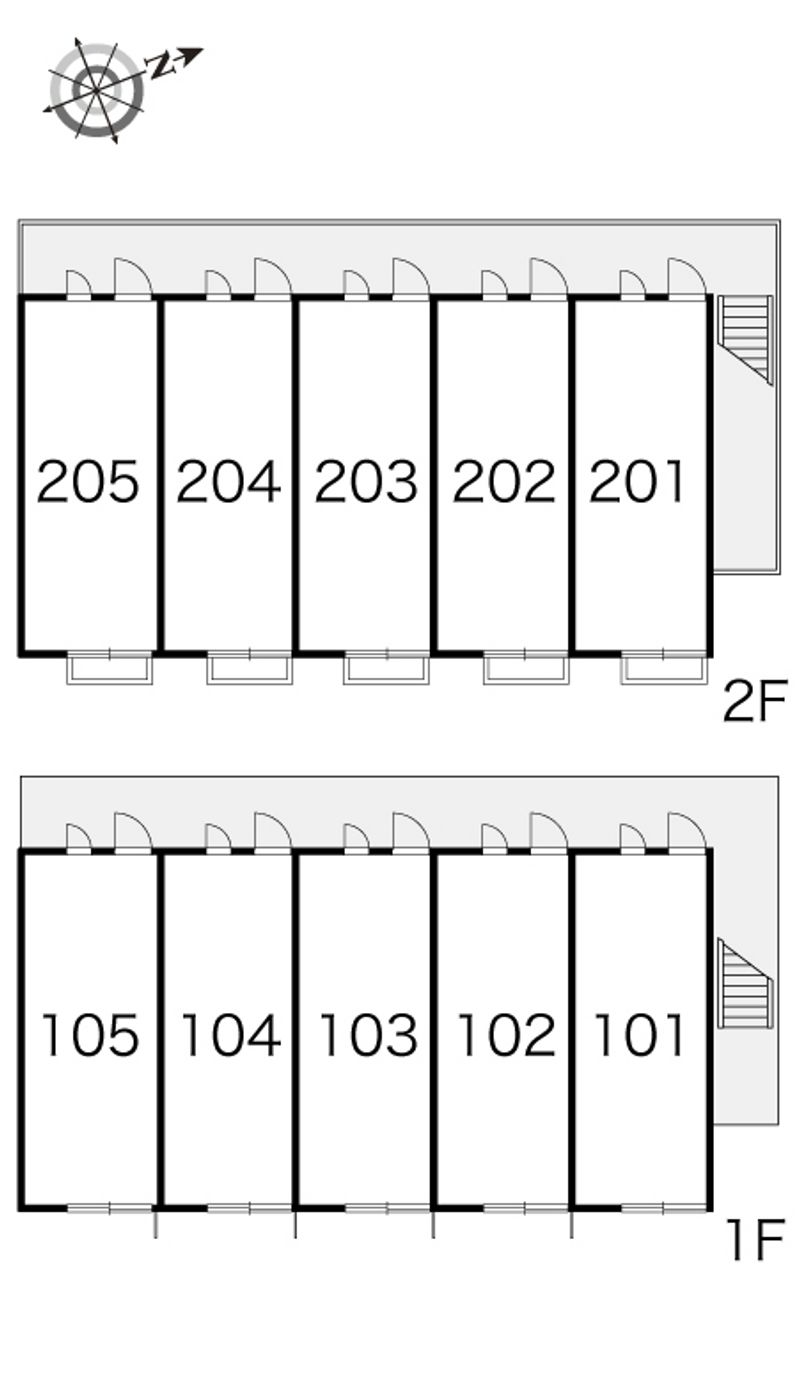 leopalace yutaka Floor plan layout diagram