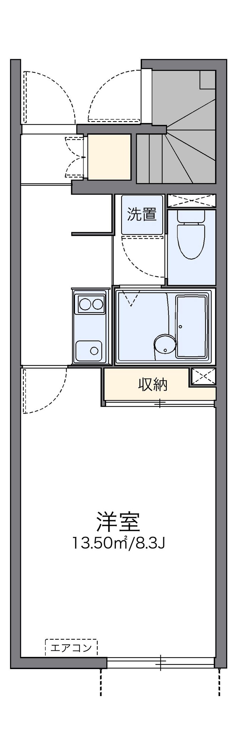 レオネクストフィエールⅡ 間取図