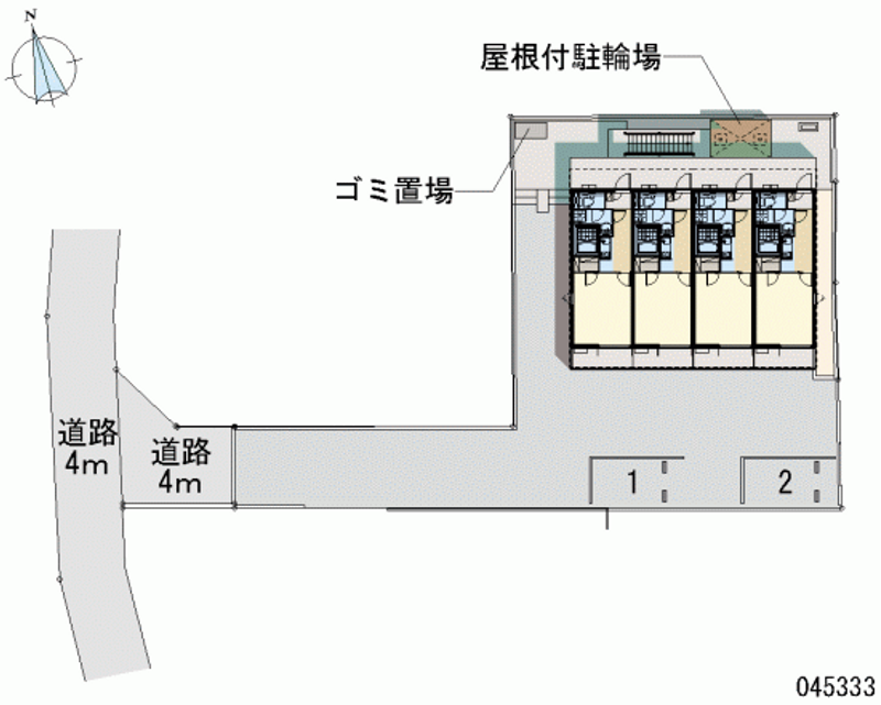 レオネクストオルトシエ 区画図