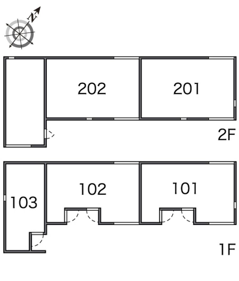レオネクスト町新田 間取り配置図