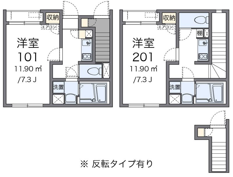 レオネクストジャルディーノＢ 間取図