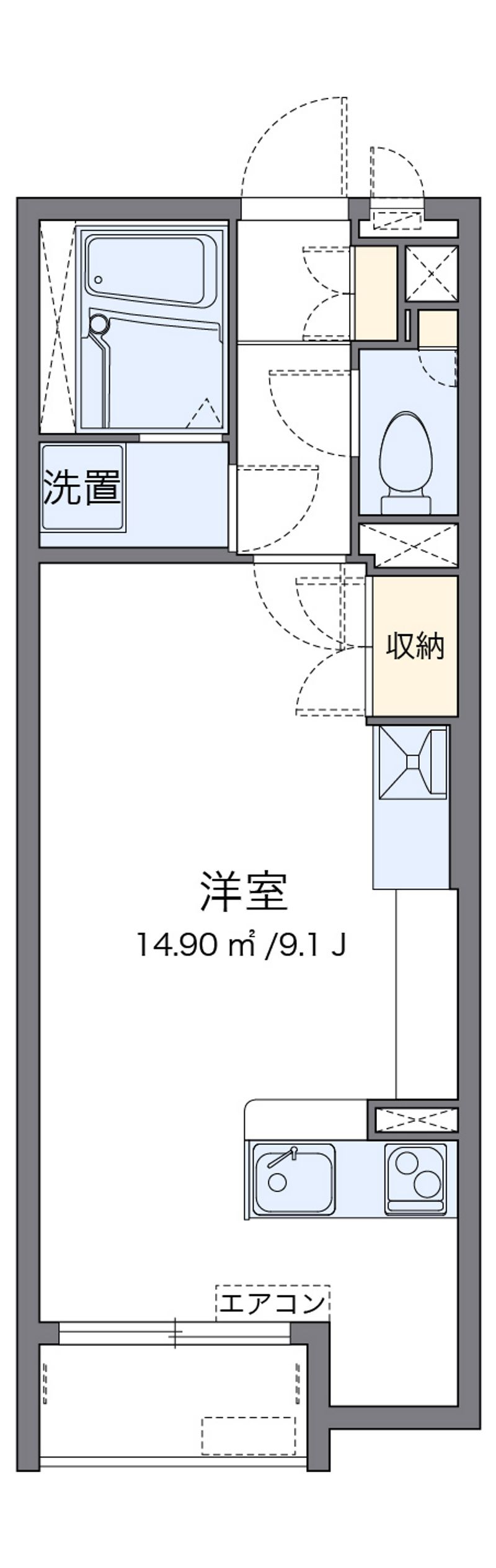 ミランダブランカ 間取図