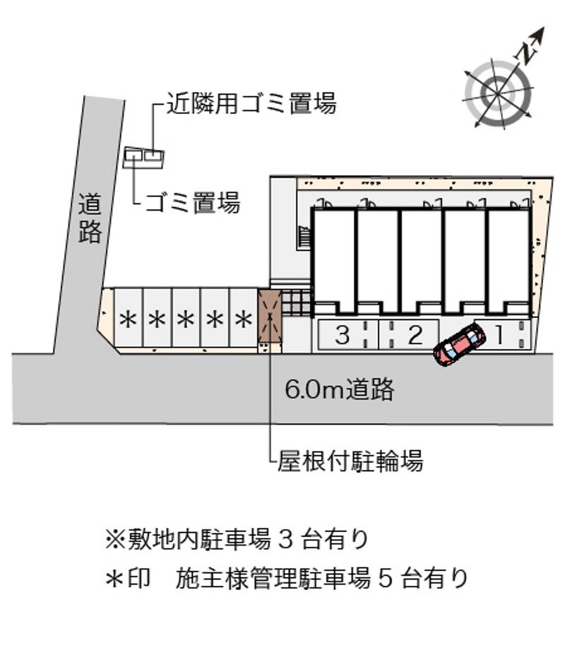 クレイノマルシェ 配置図