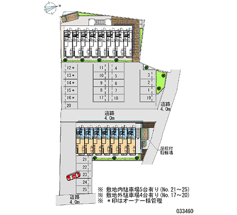 33460 Monthly parking lot