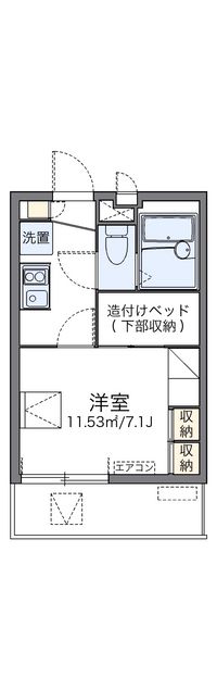 レオパレス春美Ⅱ 間取り図