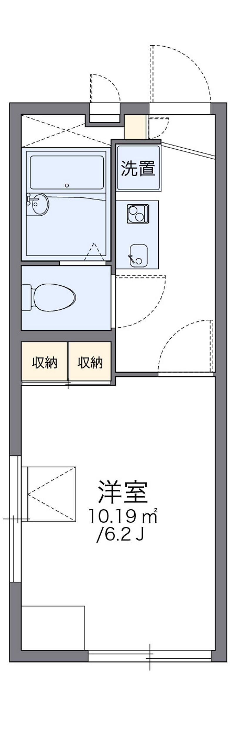 leopalace Cartier Nishimachi 평면도