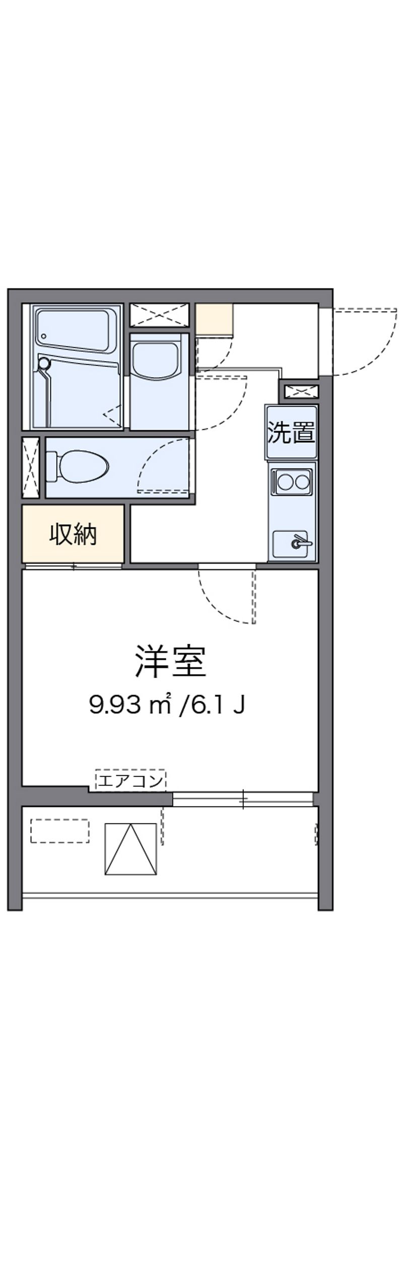 クレイノパーシモン 間取図