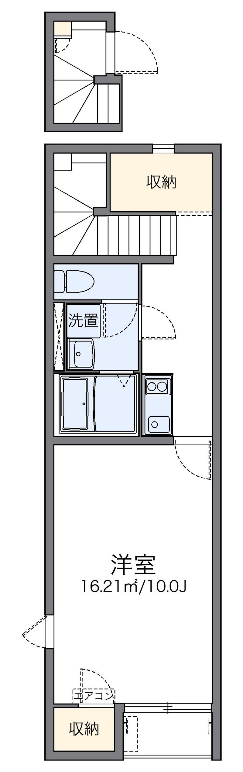 レオネクストクラルテ 間取図