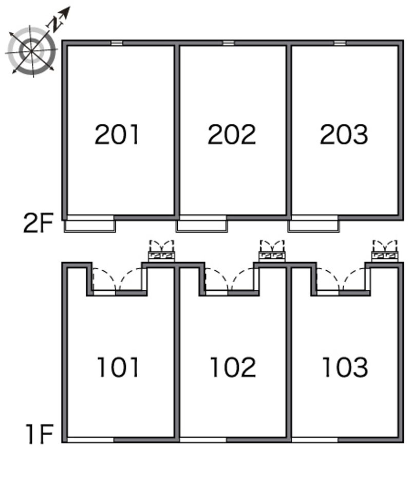 レオネクストラフォーレ 間取り配置図