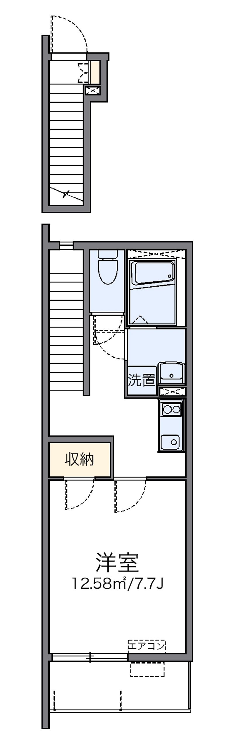 レオネクスト白樺Ⅴ 間取り