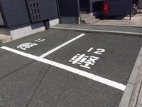 レオパレスＨＧ　Ｅ３ラムパート 駐車場