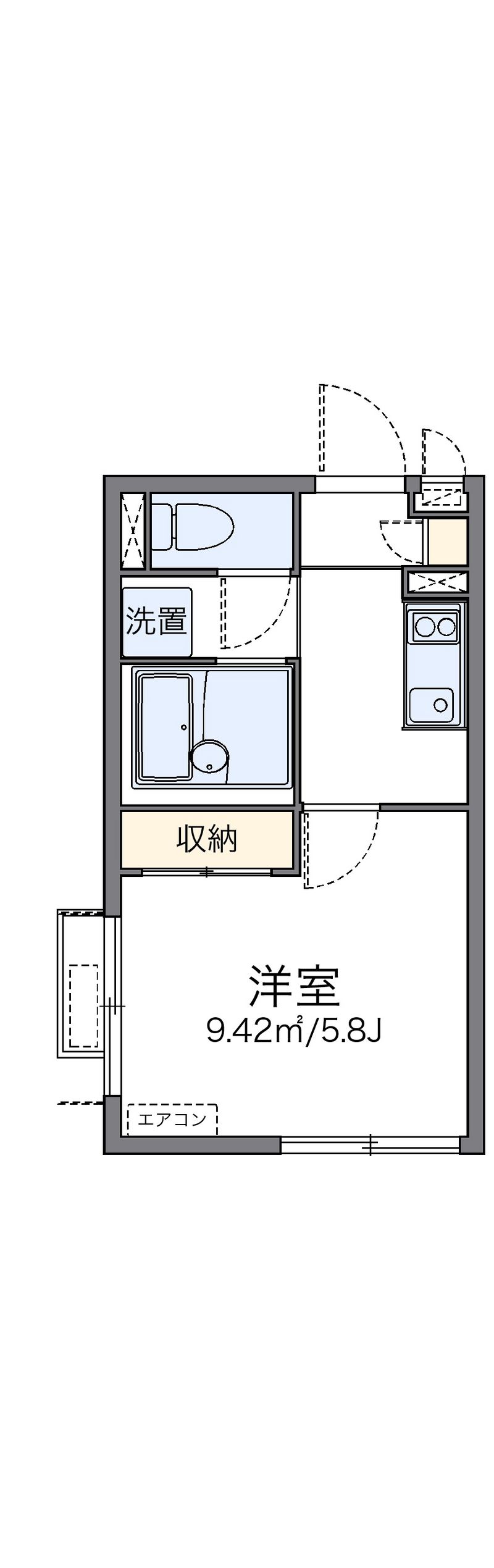 レオネクストドミール羽田 間取り