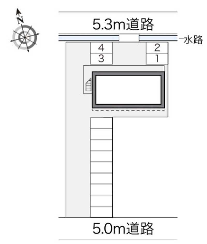 レオパレスプラスパー 駐車場
