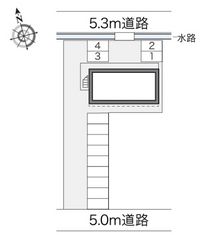 レオパレスプラスパー 駐車場