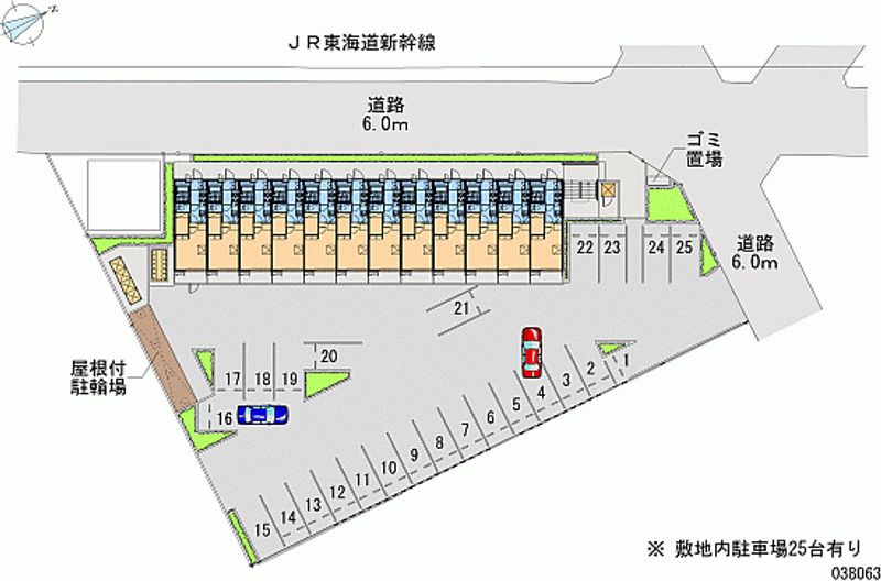 レオパレス華 月極駐車場