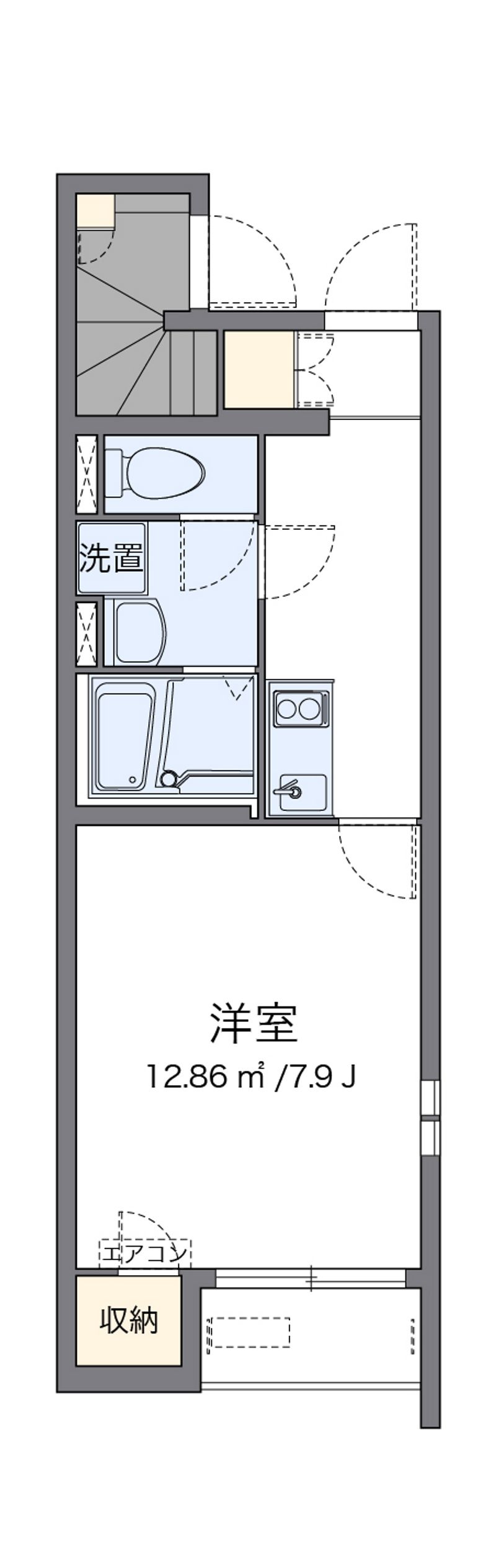 クレイノ正蓮寺 間取り