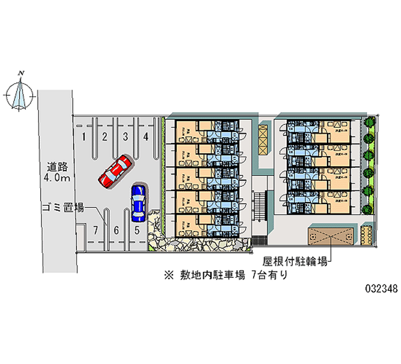 32348月租停車場