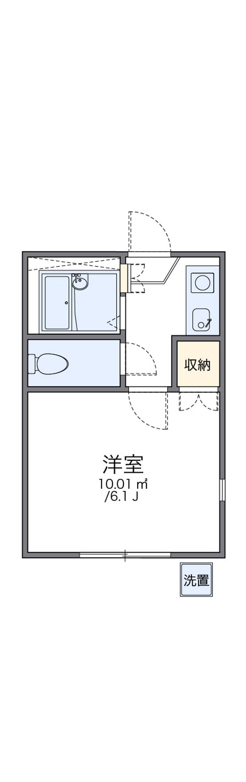 レオパレス日吉町第１ 間取図