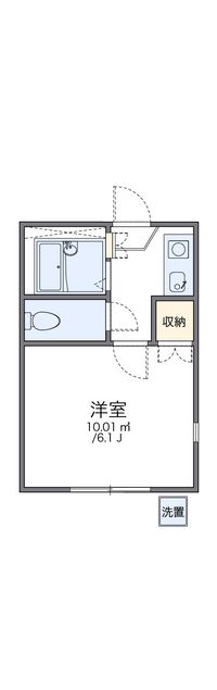 レオパレス日吉町第１ 間取り図