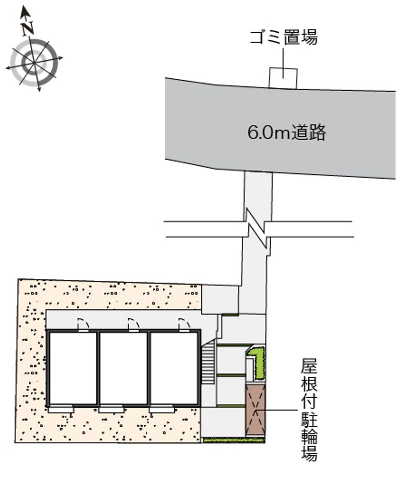 レオネクストルーエ 配置図