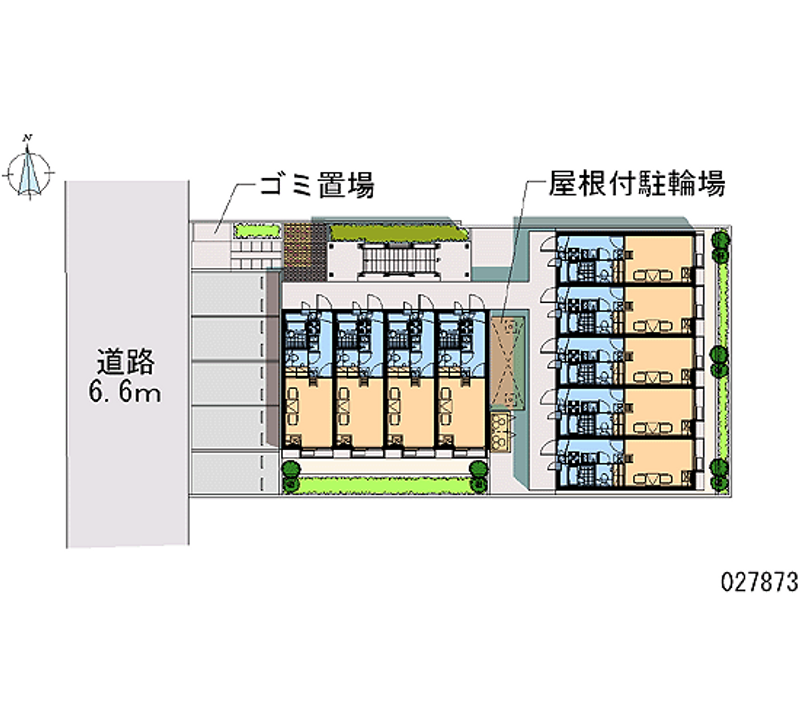 レオパレストーエイ 区画図