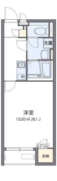 クレイノ江合 間取り図