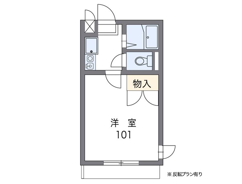 レオパレス上平間ＡＣＴ 間取り
