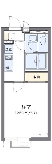 クレイノシャイン 間取り図