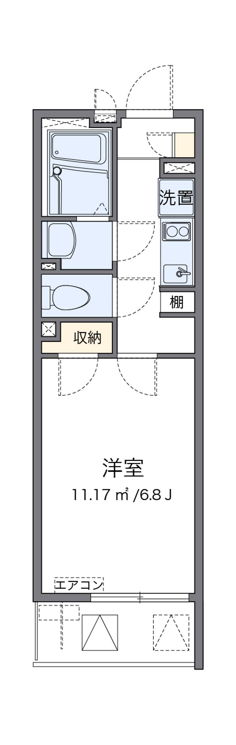 レオネクストさくらブリアン 間取図