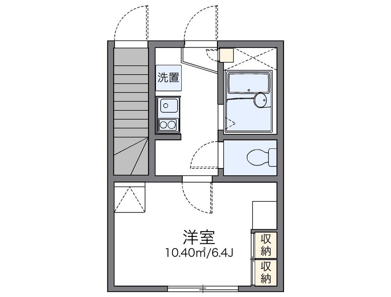 レオパレスサニーコート 間取り